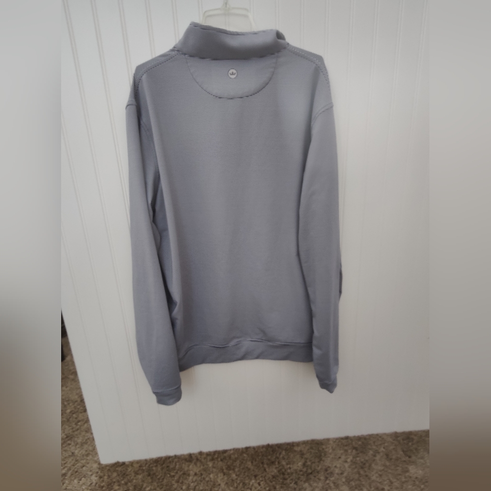 Peter Millar Gray Quarter-Zip Jacket - image 5